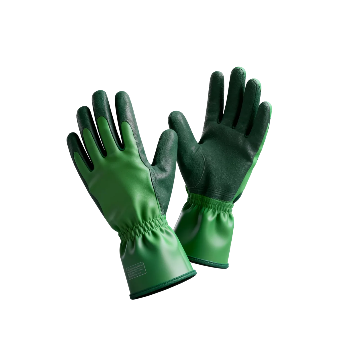 Chemical-Resistant Green Safety Gloves
